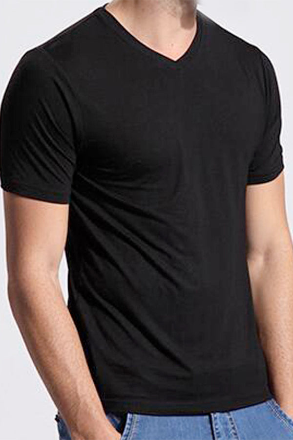 Organic Bamboo V-Neck T-Shirt