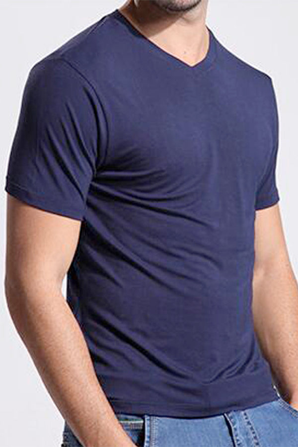 Organic Bamboo V-Neck T-Shirt